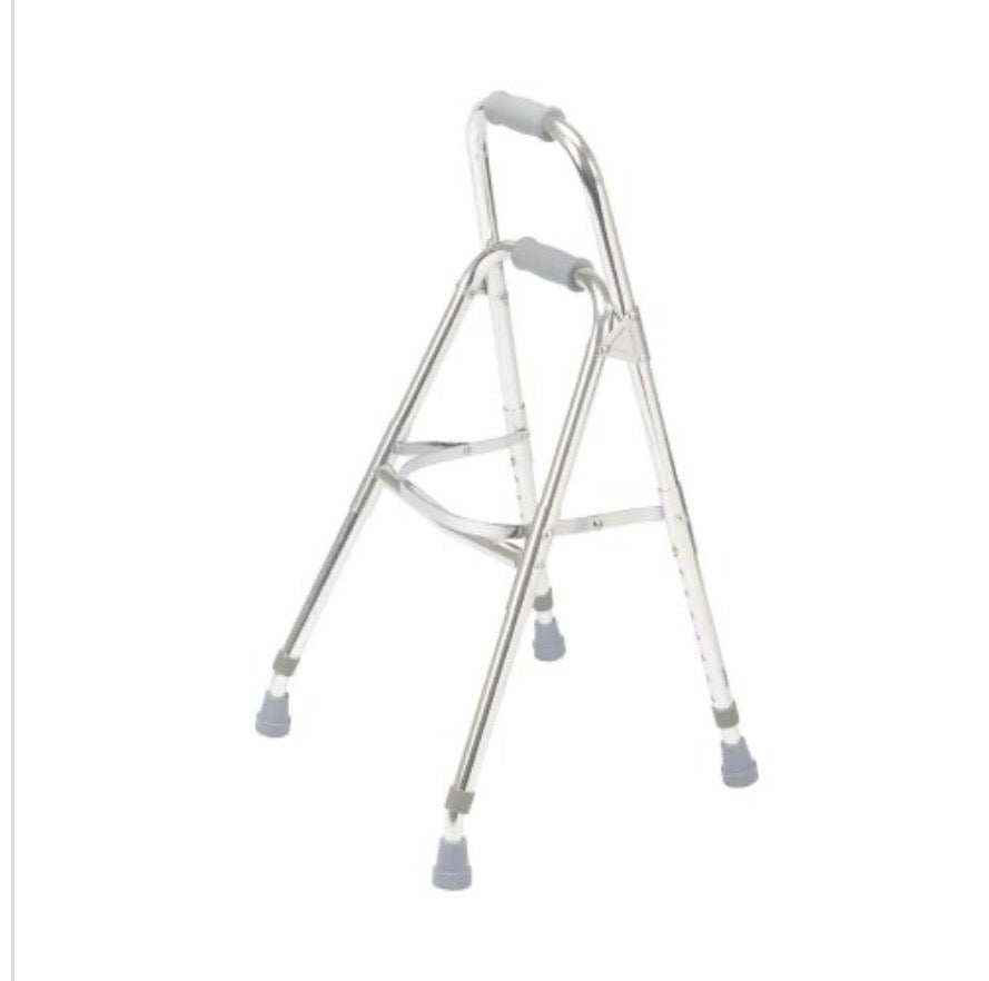 drive Hemi Aluminum Side Step Folding Walker, 29.5 – 37 Inch Height