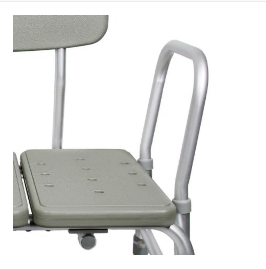McKesson Aluminum Transfer Bench with Reversible Back