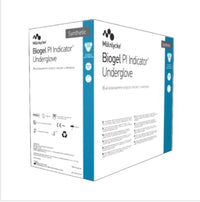Biogel PI Indicator Underglove Polyisoprene Surgical Underglove, Size 8, Blue - Box