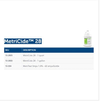 MetriCide 28 Glutaraldehyde High-Level Disinfectant, 1 gal Jug