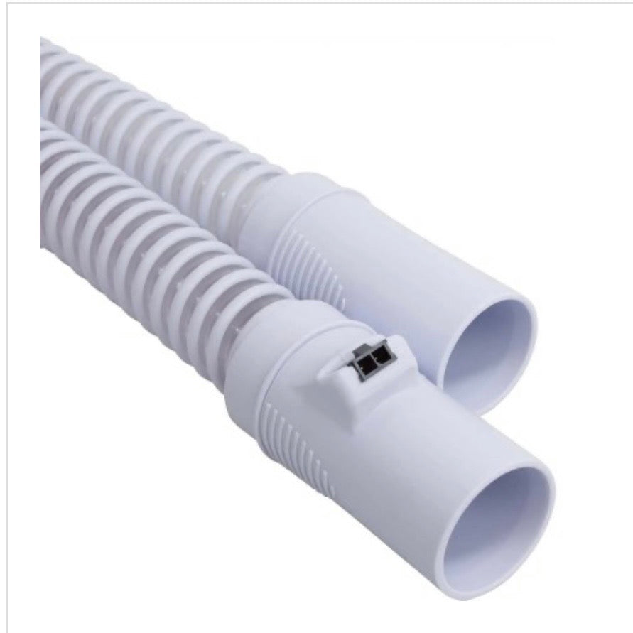 CPAP Heated Tubing Luna II G2 6 Foot Length 19 mm ID 22 mm Cuffs