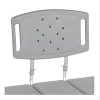 McKesson Knocked Down Bariatric Bath Transfer Bench, 18-1/4 to 23-1/4 Inch