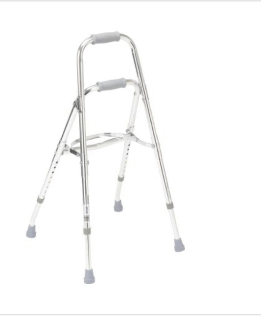 drive Hemi Aluminum Side Step Folding Walker, 29.5 – 37 Inch Height