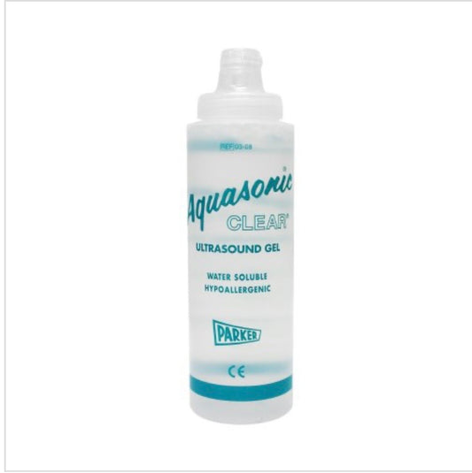Aquasonic Clear Ultrasound Gel, 8.5-ounce Squeeze Bottle