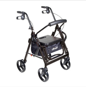 compare product drive Duet Four-Wheel Rollator, Black