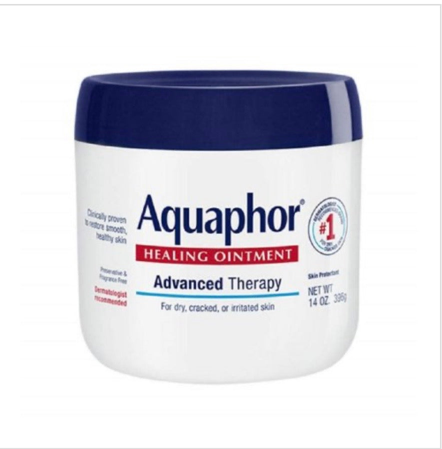 Aquaphor Advanced Therapy Healing Moisturizer Ointment, 14 oz. Jar