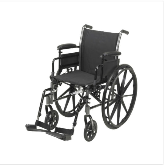 drive Cruiser III Lightweight Wheelchair, 20-Inch Seat Width