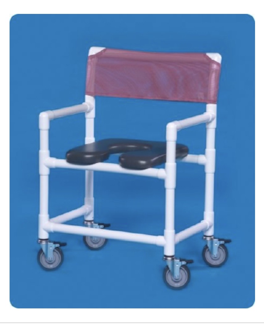 IPU Bariatric Shower Chair — 28 Inch, 400 lb Capacity