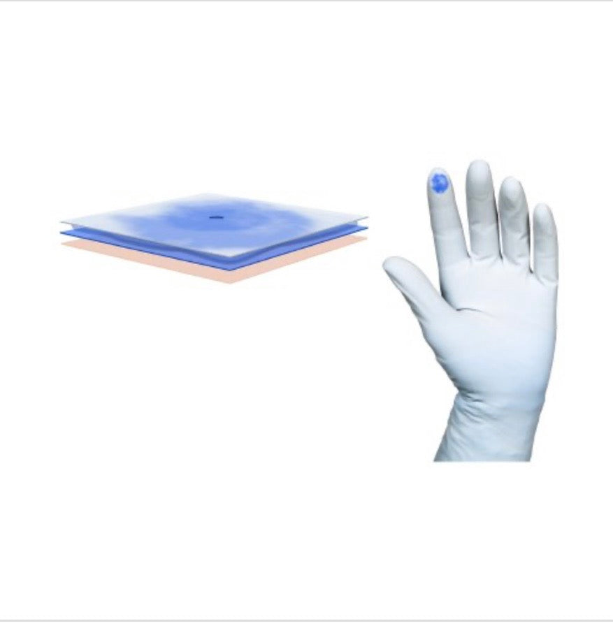 Biogel PI Indicator Underglove Polyisoprene Surgical Underglove, Size 8, Blue - Box