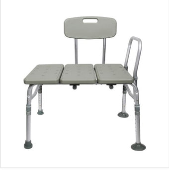compare product McKesson Aluminum Transfer Bench with Reversible Back