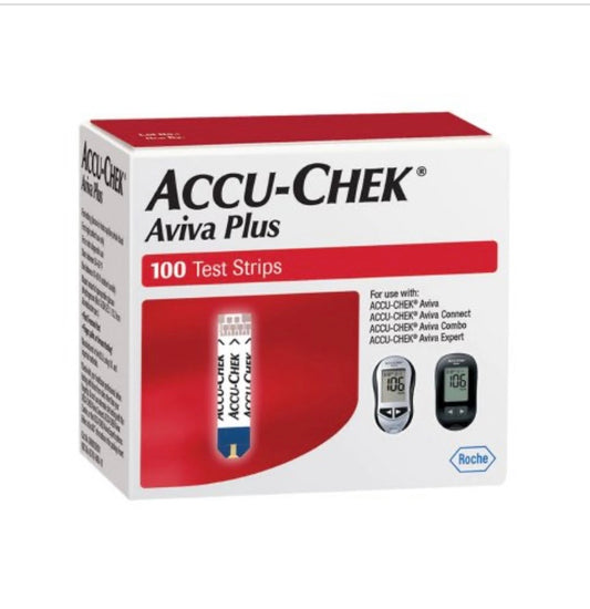 Accu-Chek Aviva Plus Blood Glucose Test Strips