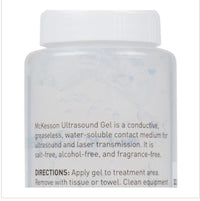 McKesson Ultrasound Gel, Clear, 250 mL Bottle, Ultrasound and Laser Transmission