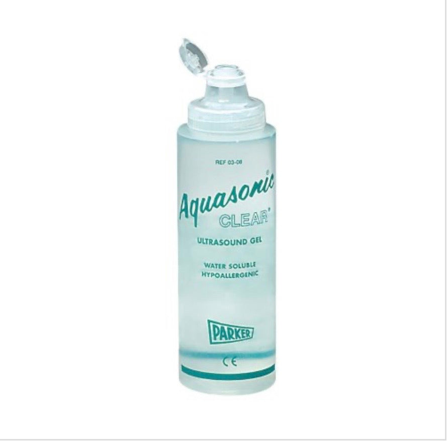 Aquasonic Clear Ultrasound Gel, 8.5-ounce Squeeze Bottle